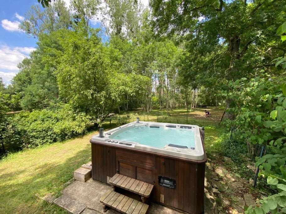 Magnifique Moulin Proche Chablis, Jacuzzi Et Riviere Villa Annay-sur-Serein Dış mekan fotoğraf