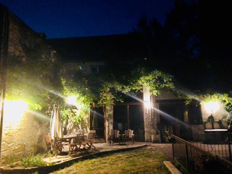 Magnifique Moulin Proche Chablis, Jacuzzi Et Riviere Villa Annay-sur-Serein Dış mekan fotoğraf