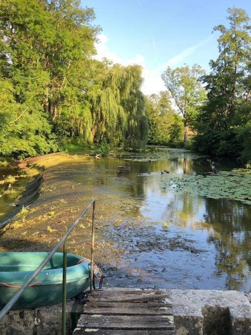 Magnifique Moulin Proche Chablis, Jacuzzi Et Riviere Villa Annay-sur-Serein Dış mekan fotoğraf